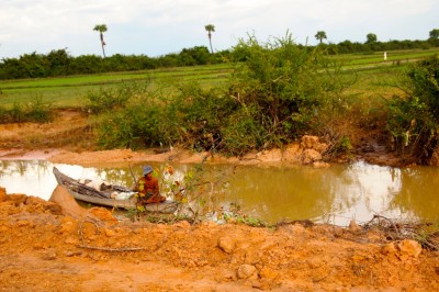 Dirty puddle