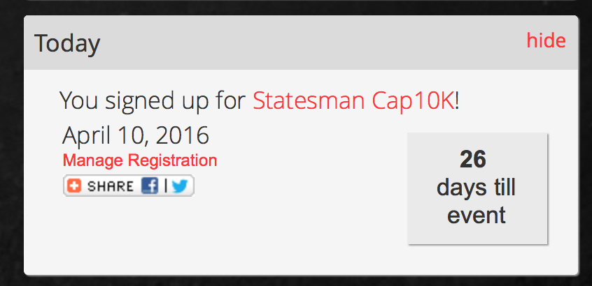 cap10k sign up 2016